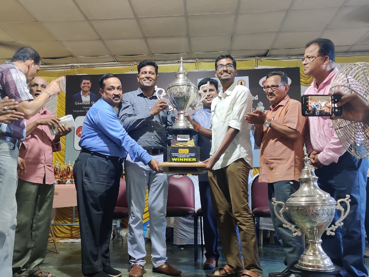 ಅಖಿಲ ಭಾರತ ಮಟ್ಟದ ಚೆಸ್: ಮುತ್ತಯ್ಯಗೆ ಚಾಂಪಿಯನ್ ಪಟ್ಟ