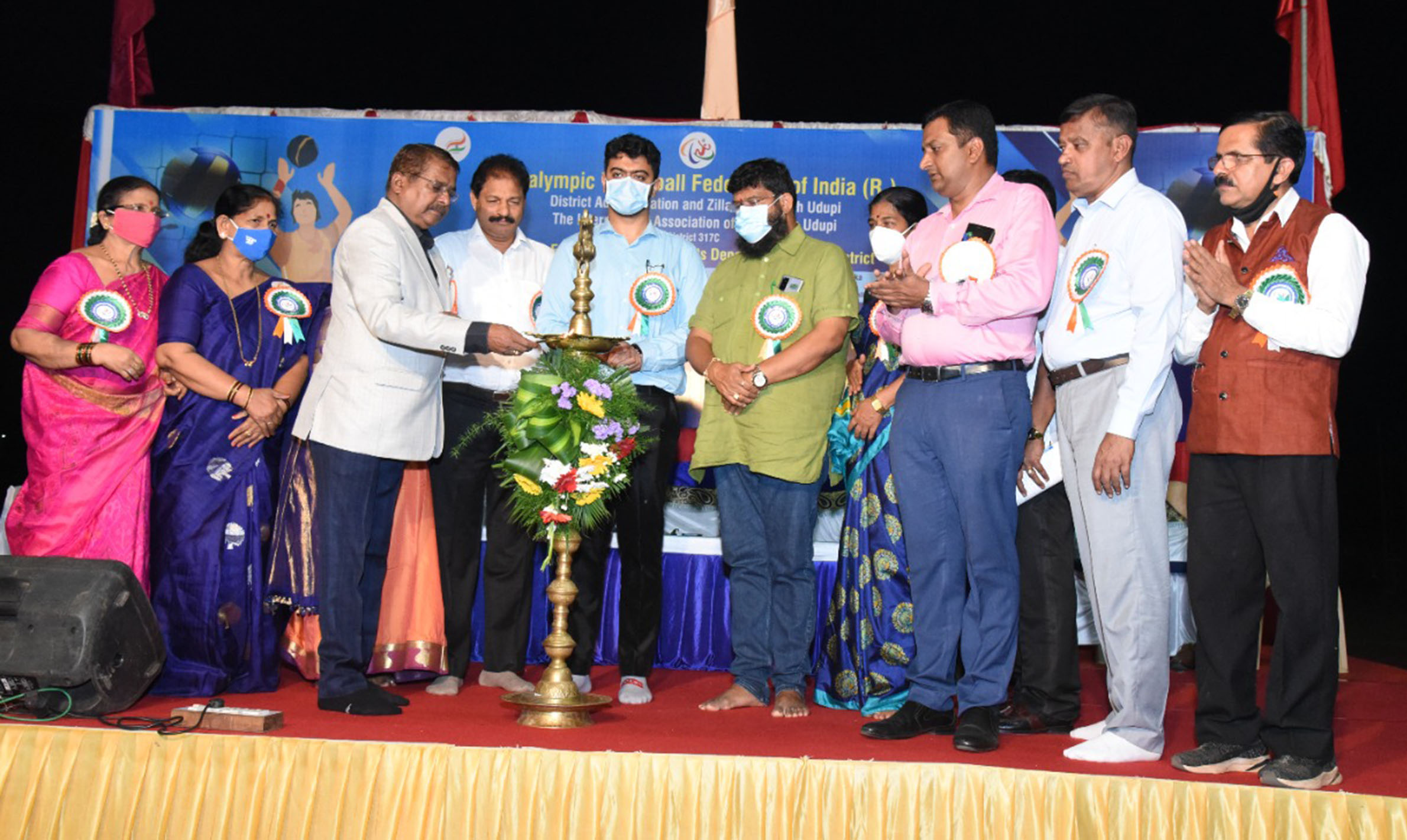 ಉಡುಪಿ: ಪ್ಯಾರಾ ಸಿಟ್ಟಿಂಗ್ ರಾಷ್ಟ್ರೀಯ ವಾಲಿಬಾಲ್ ಟೂರ್ನಿಗೆ ಚಾಲನೆ