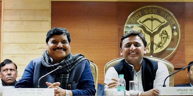 ಉತ್ತರಪ್ರದೇಶ ಚುನಾವಣೆ:ಚಿಕ್ಕಪ್ಪ ಶಿವಪಾಲ್ ಜೊತೆಗಿನ ಭಿನ್ನಾಭಿಪ್ರಾಯ ಸರಿಪಡಿಸಿಕೊಂಡ ಅಖಿಲೇಶ್ ಯಾದವ್