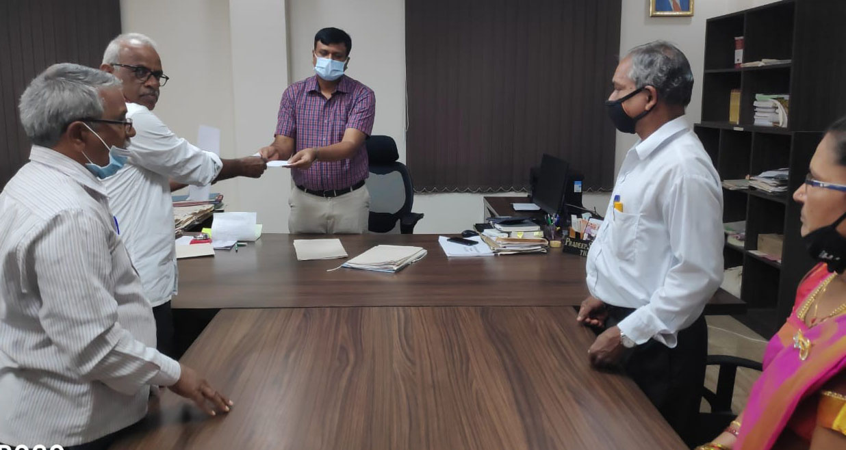 ನರ್ಮ್ ಬಸ್ ಬೇರೆ ಜಿಲ್ಲೆಗೆ ವರ್ಗಾಯಿಸದಂತೆ ಆಗ್ರಹಿಸಿ ಮನವಿ