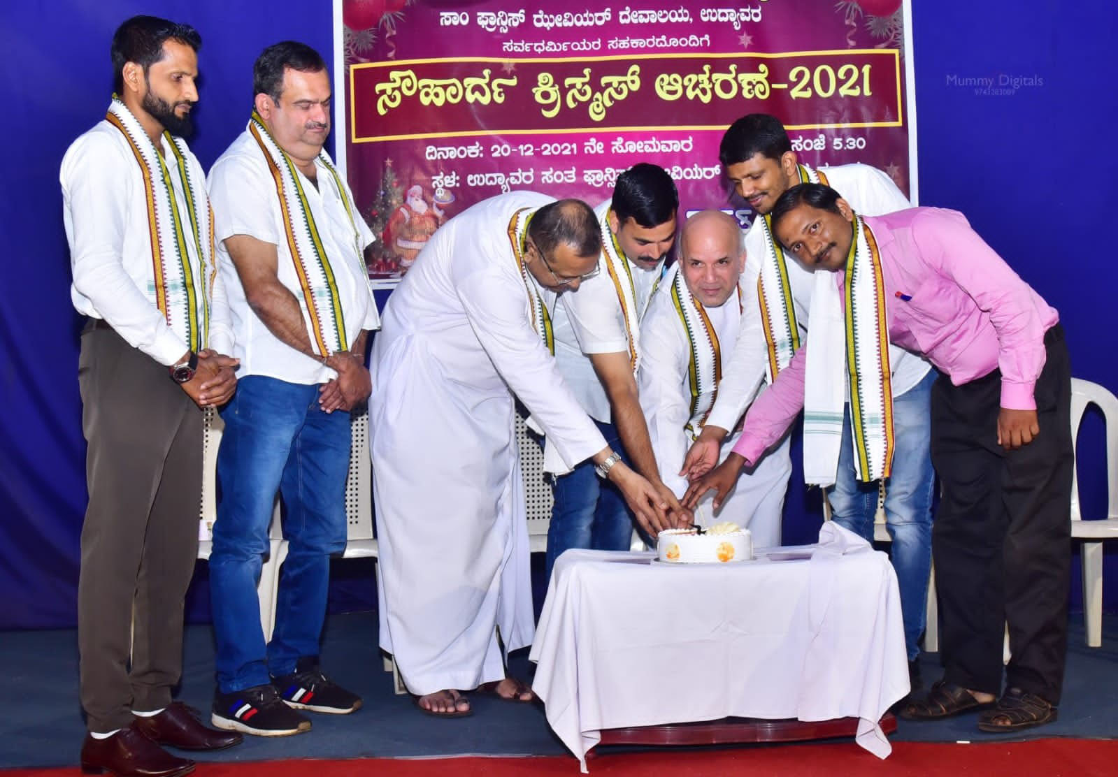 ಉದ್ಯಾವರದಲ್ಲಿ ಸೌಹಾರ್ದ ಕ್ರಿಸ್ಮಸ್ ಆಚರಣೆ