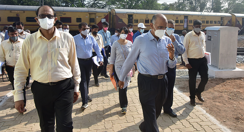 ಮಂಗಳೂರು ಸೆಂಟ್ರಲ್ ರೈಲು ನಿಲ್ದಾಣ; ಹೆಚ್ಚುವರಿ ಪ್ಲಾಟ್‌ಫಾರ್ಮ್‌ಗಳ ಕಾಮಗಾರಿ ಪೂರ್ಣಗೊಳಿಸಲು ಆದ್ಯತೆ: ಜಾನ್ ಥಾಮಸ್