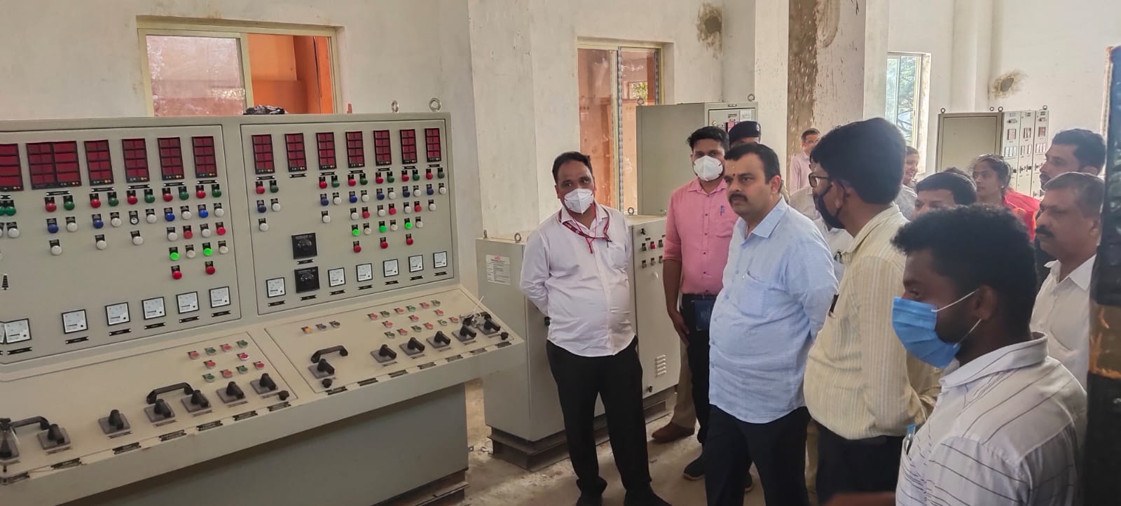 ​ಎಣ್ಣೆಹೊಳೆ: ಸಚಿವ ಸುನೀಲ್ ಕುಮಾರ್ ಏತ ನೀರಾವರಿ ಕಾಮಗಾರಿ ವೀಕ್ಷಣೆ