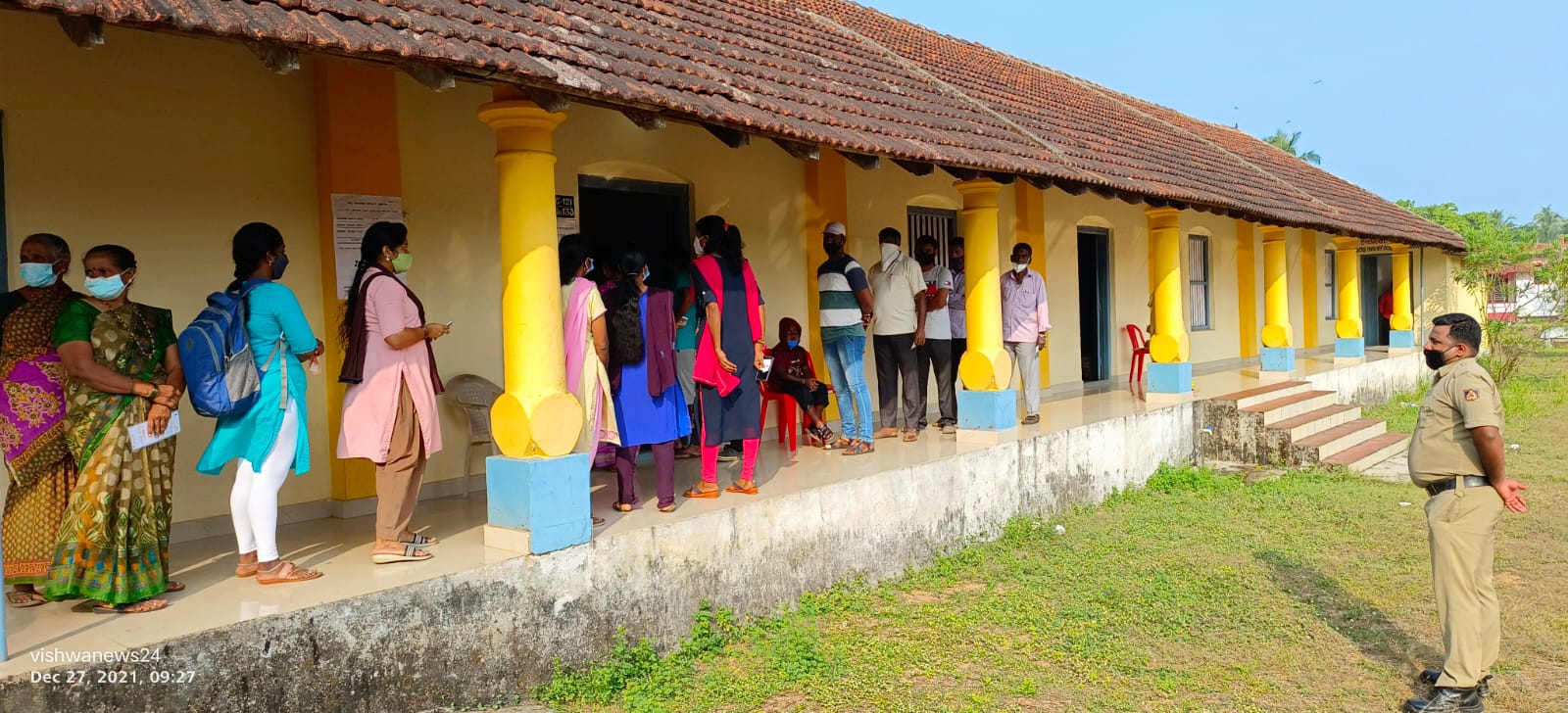 ಕಾಪು ಪುರಸಭೆ: 11 ಗಂಟೆ ವೇಳೆ 36.53 ಶೇ. ಮತದಾನ