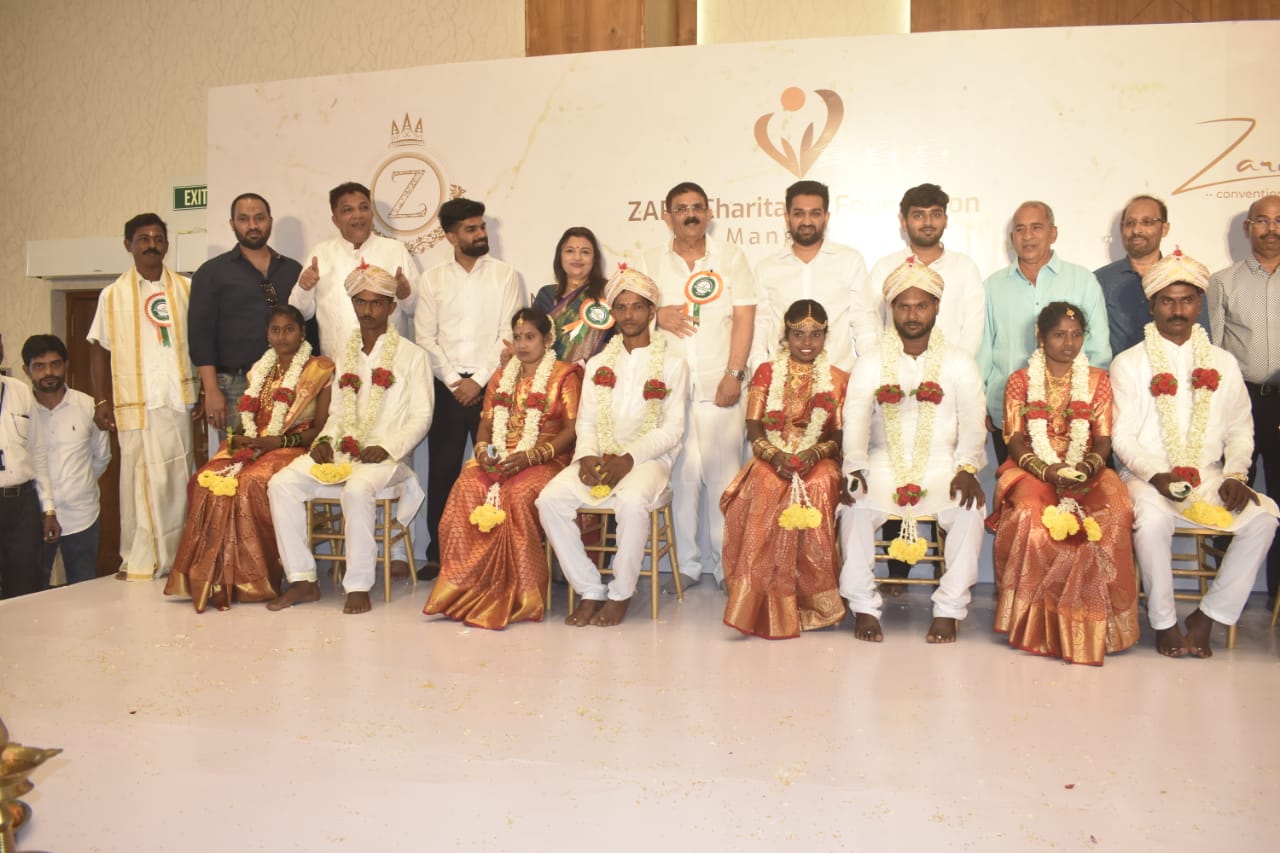 ಝಾರಾ ಚಾರಿಟೇಬಲ್ ಫೌಂಡೇಶನ್ ನಿಂದ ಸರ್ವ ಧರ್ಮೀಯರ 15 ಜೋಡಿಗಳ ಸಾಮೂಹಿಕ ವಿವಾಹ