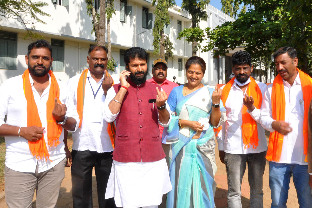 ಚಿಕ್ಕಮಗಳೂರು ನಗರಸಭೆ ಚುನಾವಣೆ: ಶಾಂತಿಯುತವಾಗಿ ನಡೆದ ಮತದಾನ