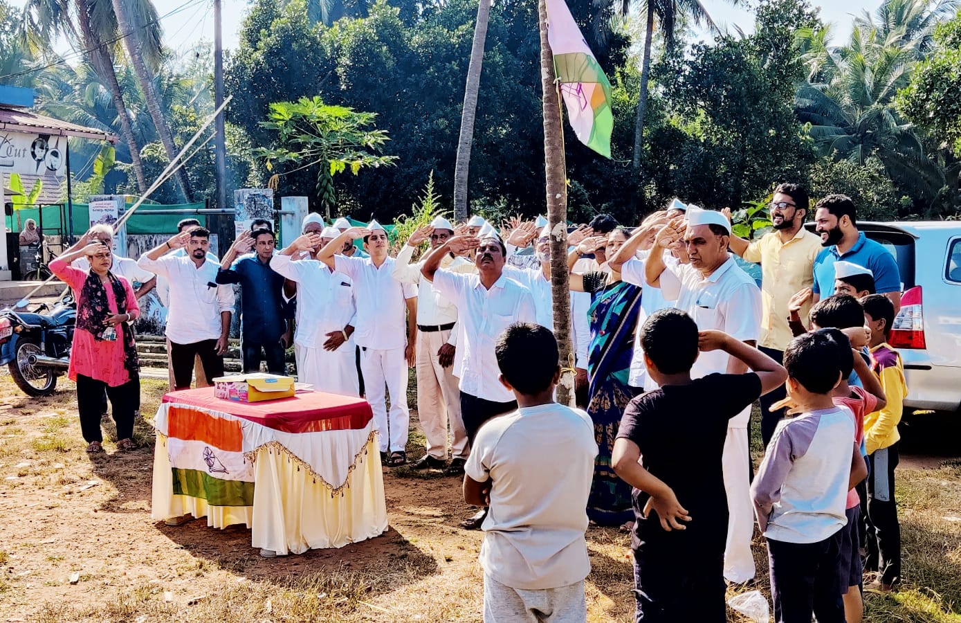 ಮೀಂಜ : ಕಾಂಗ್ರೆಸ್ ಸ್ಥಾಪನಾ ದಿನಾಚರಣೆ