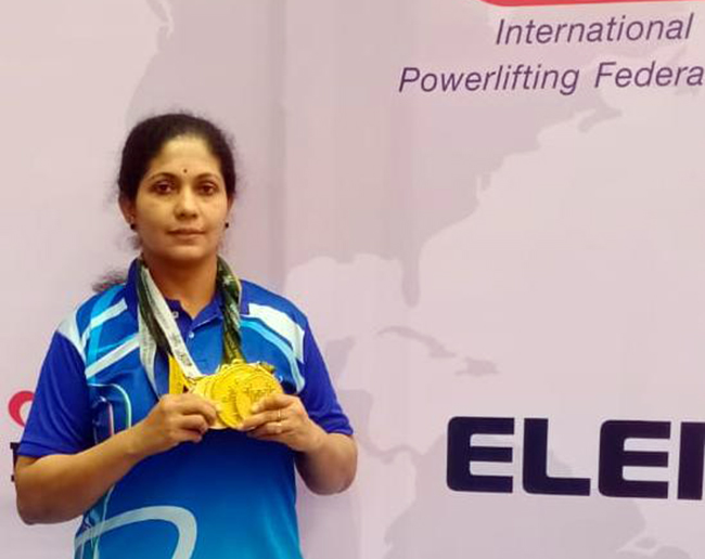 ಏಷ್ಯನ್ ಪವರ್ ಲಿಫ್ಟಿಂಗ್ : ಮಂಗಳೂರಿನ ದೀಪಾರಿಗೆ ನಾಲ್ಕು ಚಿನ್ನದ ಪದಕ
