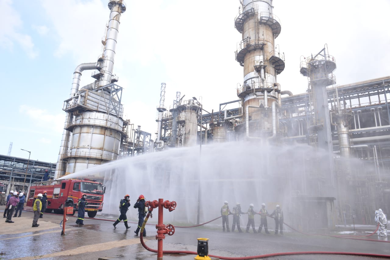 ಎಂ.ಆರ್.ಪಿ.ಎಲ್ ನಿಂದ ಅಣಕು ಪ್ರದರ್ಶನ