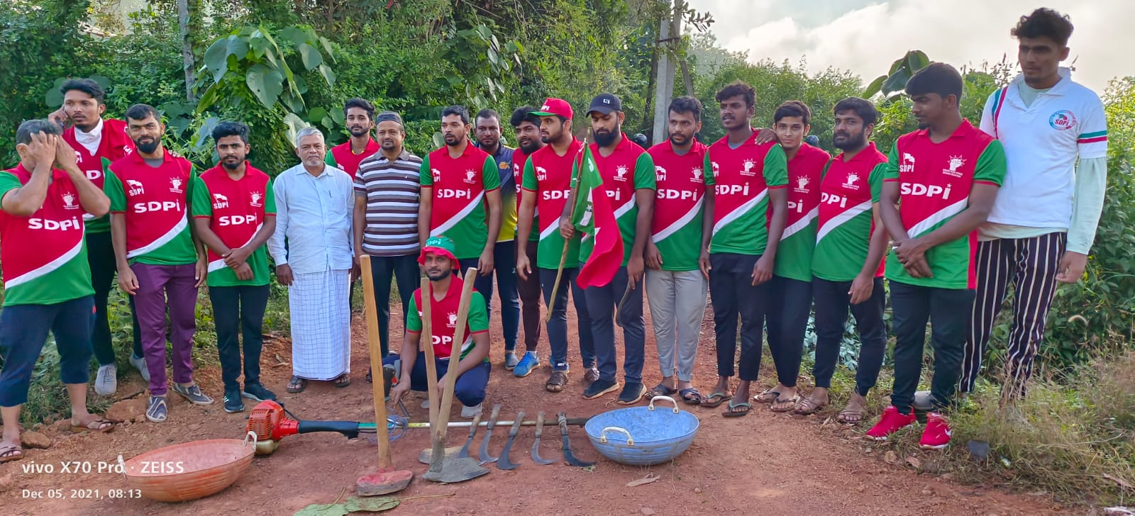 ಬೆಳ್ಳಾರೆ ಎಸ್ ಡಿಪಿಐ ವತಿಯಿಂದ ಶ್ರಮದಾನ