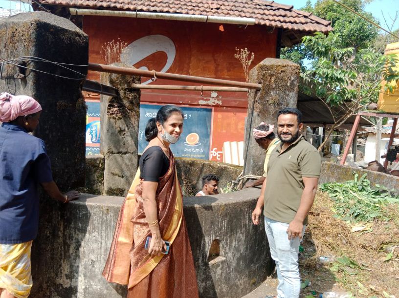 ಉಪ್ಪಿನಂಗಡಿ: ಗ್ರಾ.ಪಂ. ಸದಸ್ಯನಿಂದ ಸಾರ್ವಜನಿಕ ಬಾವಿ ಸ್ವಚ್ಛತೆ
