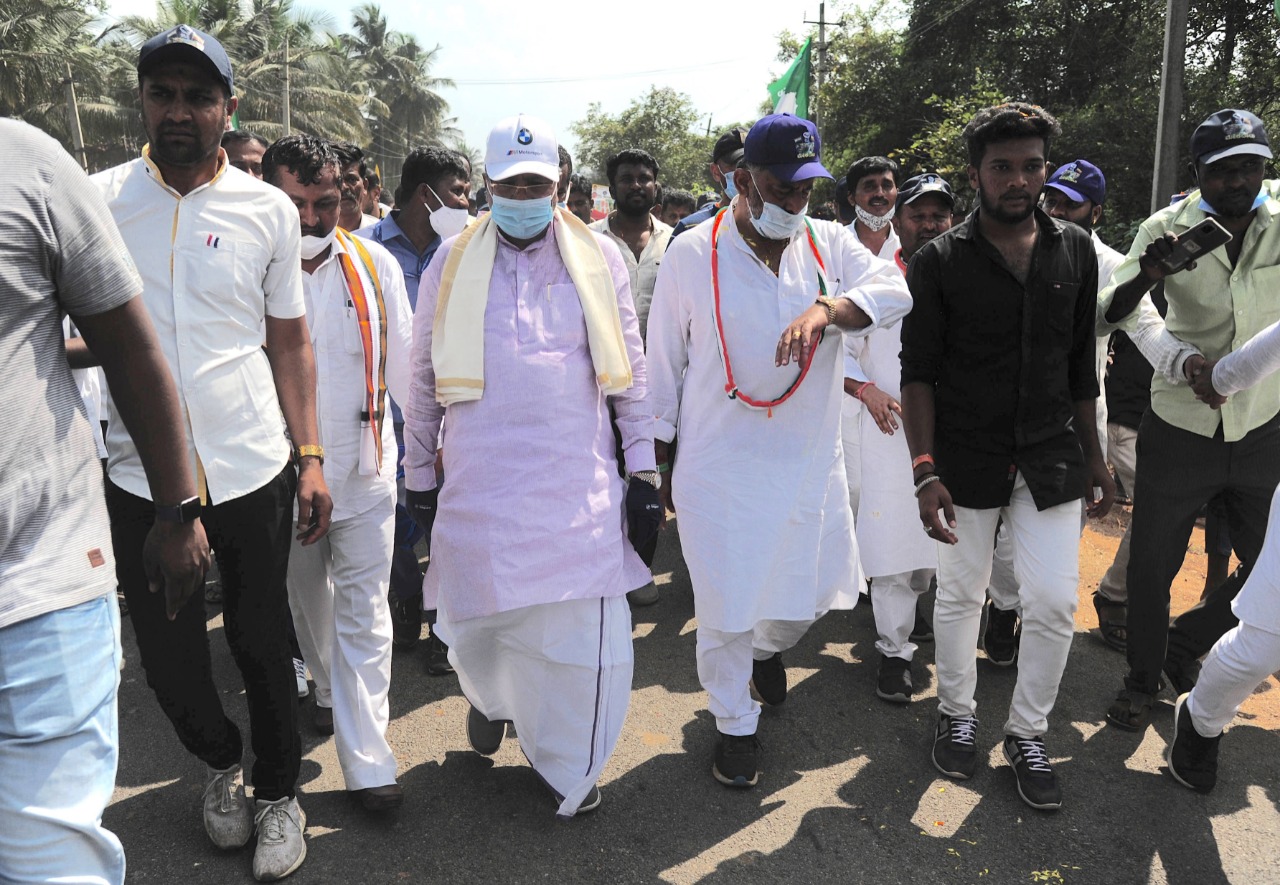 ಮೇಕೆದಾಟು ಪಾದಯಾತ್ರೆ: ಕಾಂಗ್ರೆಸ್ ನಾಯಕರ ವಿರುದ್ಧ ನಾಲ್ಕನೇ ಎಫ್ ಐಆರ್ ದಾಖಲು