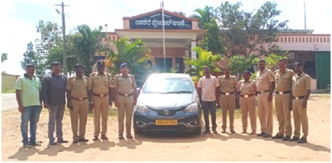 ಲಾರಿಗೆ ಅಡ್ಡಗಟ್ಟಿ ದರೋಡೆ ಮಾಡಿದ ಪ್ರಕರಣ; ಇಬ್ಬರ ಬಂಧನ