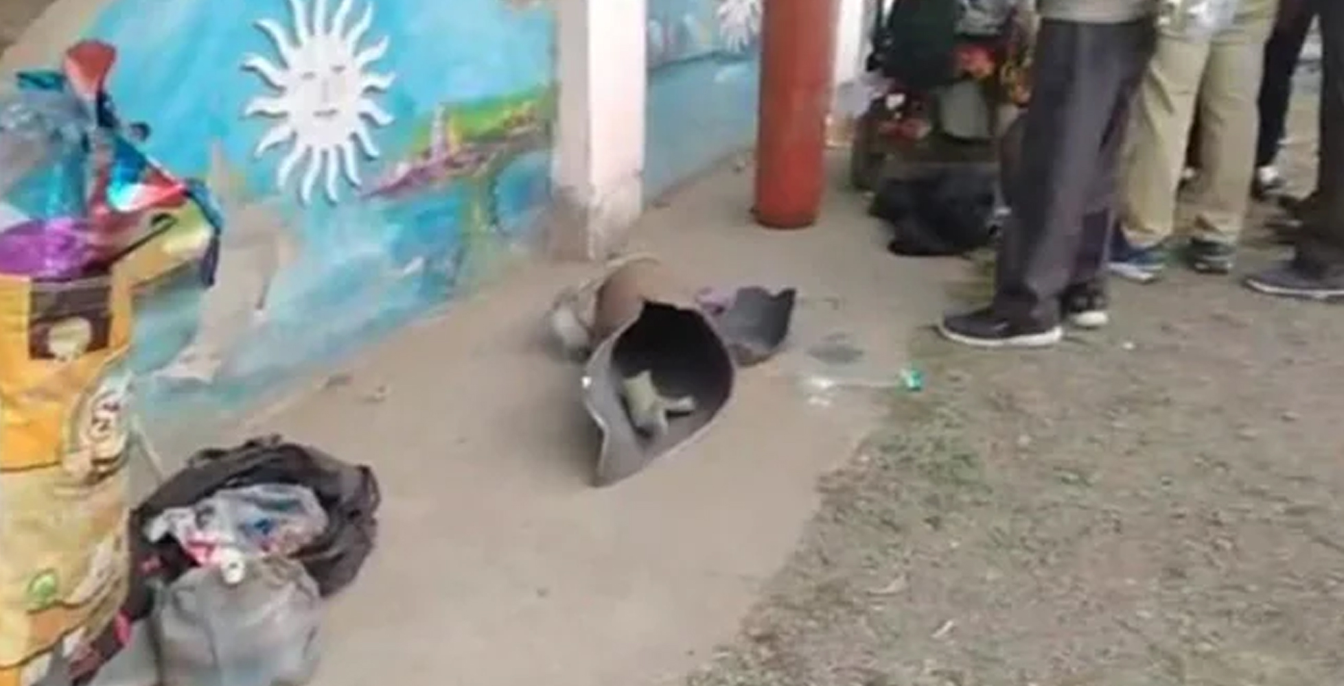 ಬಲೂನ್‌ಗಳಿಗೆ ಗಾಳಿ ತುಂಬಲು ಬಳಸುತ್ತಿದ್ದ ಸಿಲಿಂಡರ್ ಸ್ಫೋಟ: 3 ಮಕ್ಕಳು ಸೇರಿದಂತೆ ಐವರಿಗೆ ಗಾಯ