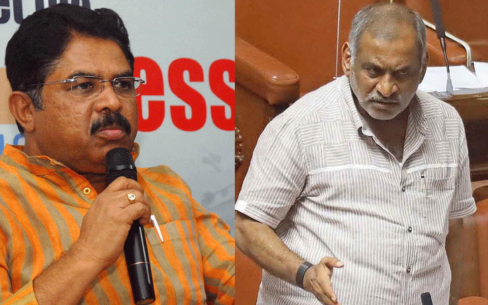 ಕಾನೂನು ಸಚಿವ ಜೆ.ಸಿ.ಮಾಧುಸ್ವಾಮಿ, ಕಂದಾಯ ಸಚಿವ ಆರ್. ಅಶೋಕ್‌ ಗಿಲ್ಲ ಉಸ್ತುವಾರಿ ಹೊಣೆ