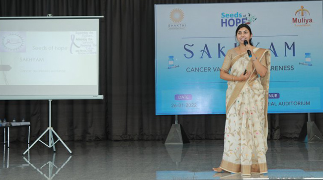 ಶಕ್ತಿ ಪದವಿ ಪೂರ್ವ ಕಾಲೇಜಿನಲ್ಲಿ ಕ್ಯಾನ್ಸರ್ ನಿರೋಧಕ ಲಸಿಕೆ ಜಾಗೃತಿ ಅಭಿಯಾನ