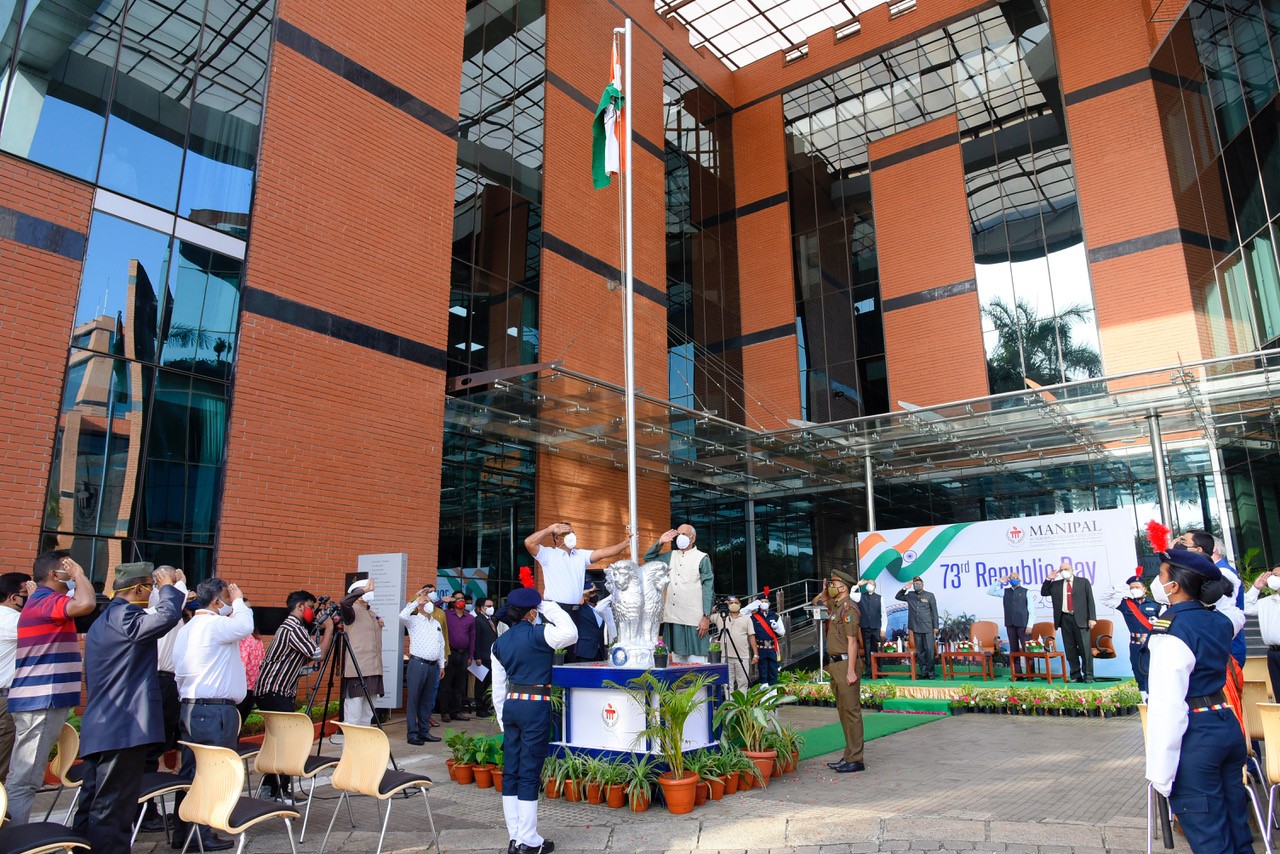 ಮಾಹೆ ವಿವಿಯಲ್ಲಿ ಗಣರಾಜ್ಯೋತ್ಸವ