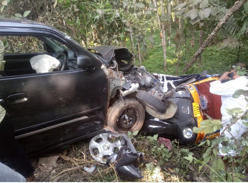 ಉಪ್ಪಿನಂಗಡಿ: ಕಾರು ಢಿಕ್ಕಿ; ರಿಕ್ಷಾ ಚಾಲಕನಿಗೆ ಗಂಭೀರ ಗಾಯ