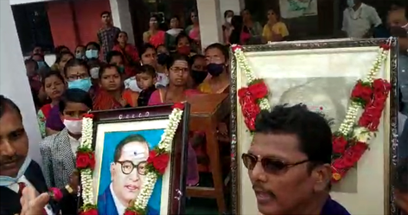 ಅಂಬೇಡ್ಕರ್ ಭಾವಚಿತ್ರಕ್ಕೆ ಅಗೌರವ ಆರೋಪ: ಹೈಕೋರ್ಟ್ ನ್ಯಾಯಾಧೀಶರಿಂದ ಮಾಹಿತಿ ಸಂಗ್ರಹ