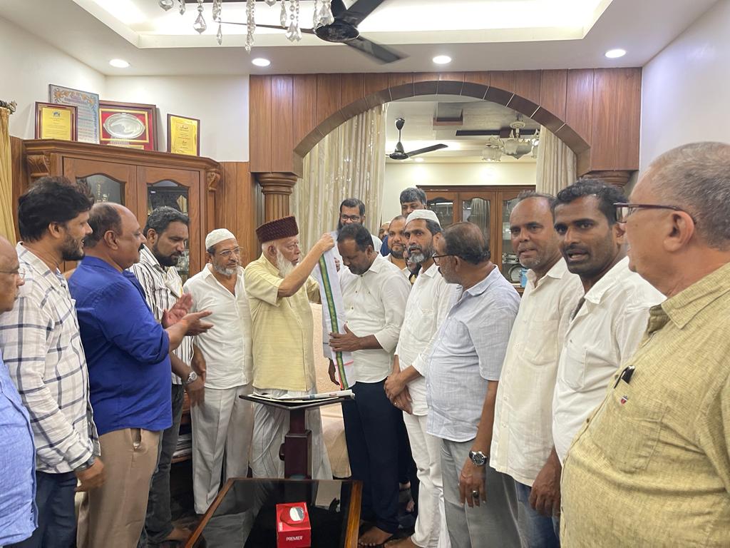 ಮುಸ್ಲಿಂ ಸೆಂಟ್ರಲ್ ಕಮಿಟಿಯ ಅಧ್ಯಕ್ಷರ ಮನೆಗೆ ಯು.ಟಿ. ಖಾದರ್ ಭೇಟಿ