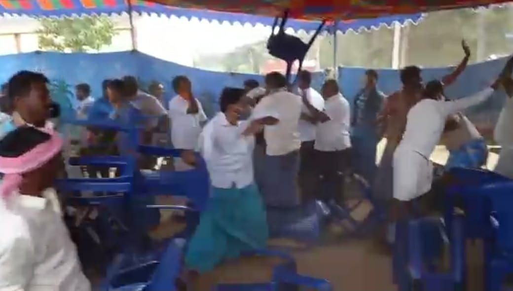 ನಂಜನಗೂಡು: ಗ್ರಾಮಸಭೆಯಲ್ಲಿ ಎರಡು ಗುಂಪುಗಳ ಮಧ್ಯೆ ಮಾರಾಮಾರಿ; ಇಬ್ಬರಿಗೆ ಗಂಭೀರ ಗಾಯ