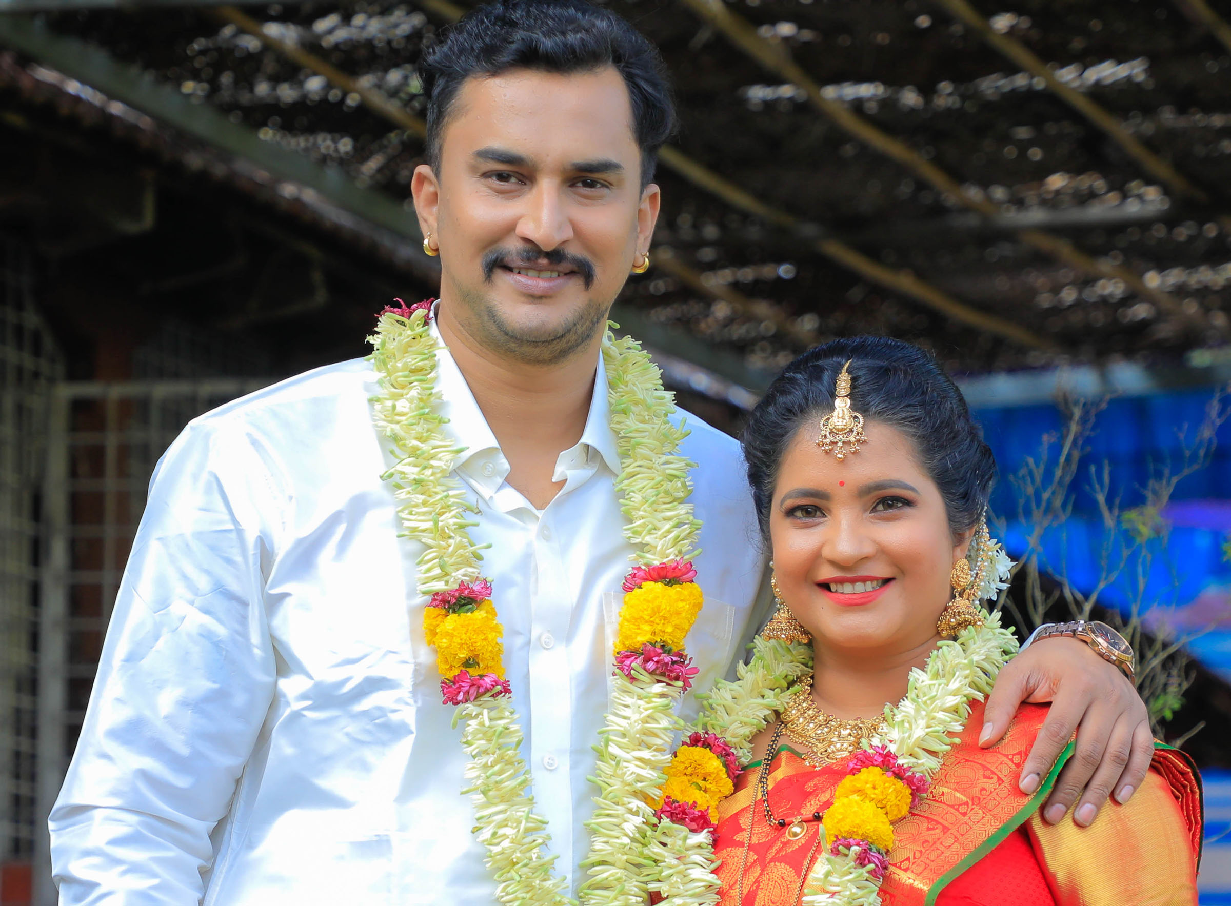 ಶಿರ್ವ: ಚಿತ್ರನಟಿ ಶುಭಾ ಪೂಂಜಾ- ಸುಮಂತ್ ಮಹಾಬಲ ವಿವಾಹ