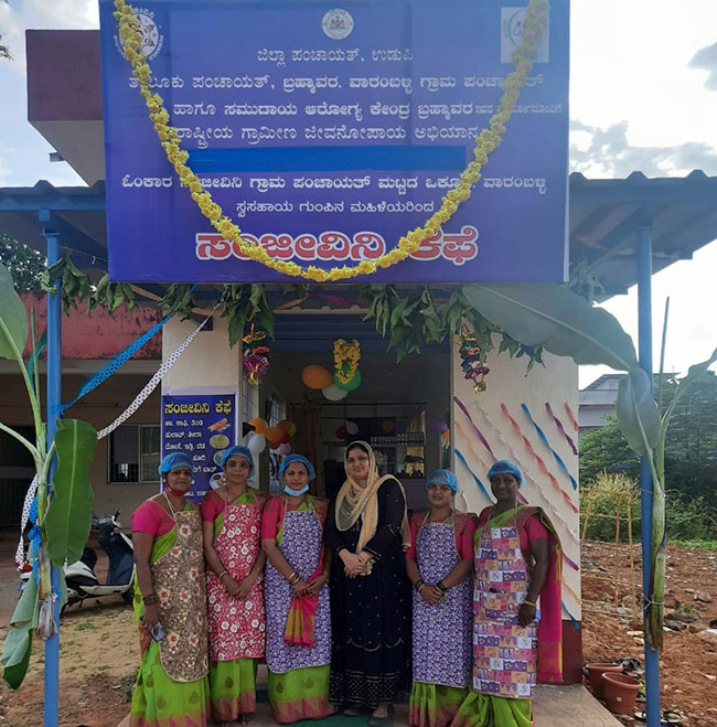 ಉಡುಪಿ ಜಿಲ್ಲೆಯ ಪ್ರಥಮ ‘ಸಂಜೀವಿನಿ ಕೆಫೆ’ ಉದ್ಘಾಟನೆ