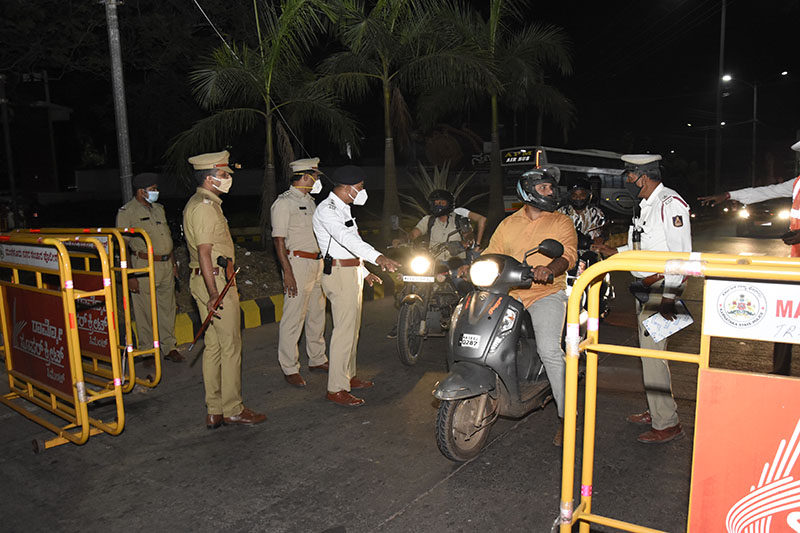 ದ.ಕ. ಜಿಲ್ಲೆಯಲ್ಲೂ ವಾರಾಂತ್ಯ ಕರ್ಫ್ಯೂ ಆರಂಭ