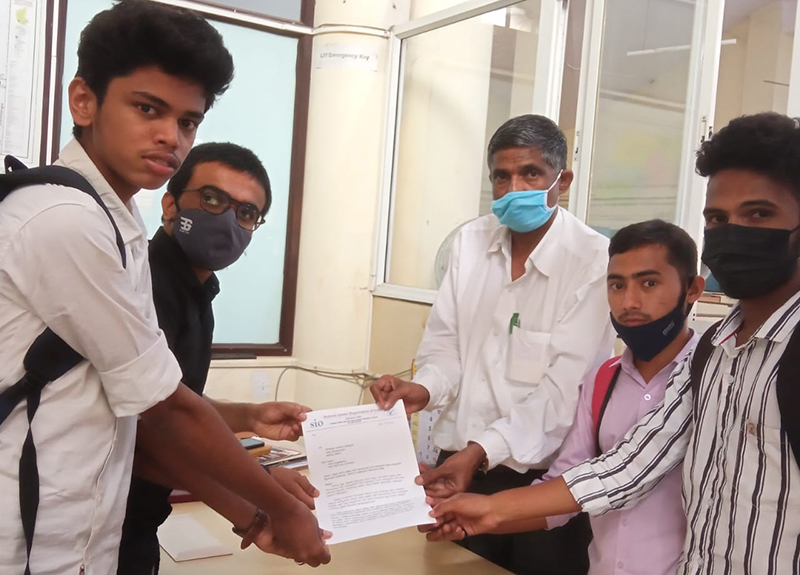 ಅತಿಥಿ ಉಪನ್ಯಾಸಕರ ಬೇಡಿಕೆ ಈಡೇರಿಕೆಗೆ ಆಗ್ರಹಿಸಿ ಎಸ್‌ಐಓ ದ.ಕ. ಜಿಲ್ಲೆಯಿಂದ ಸಿಎಂಗೆ ಮನವಿ