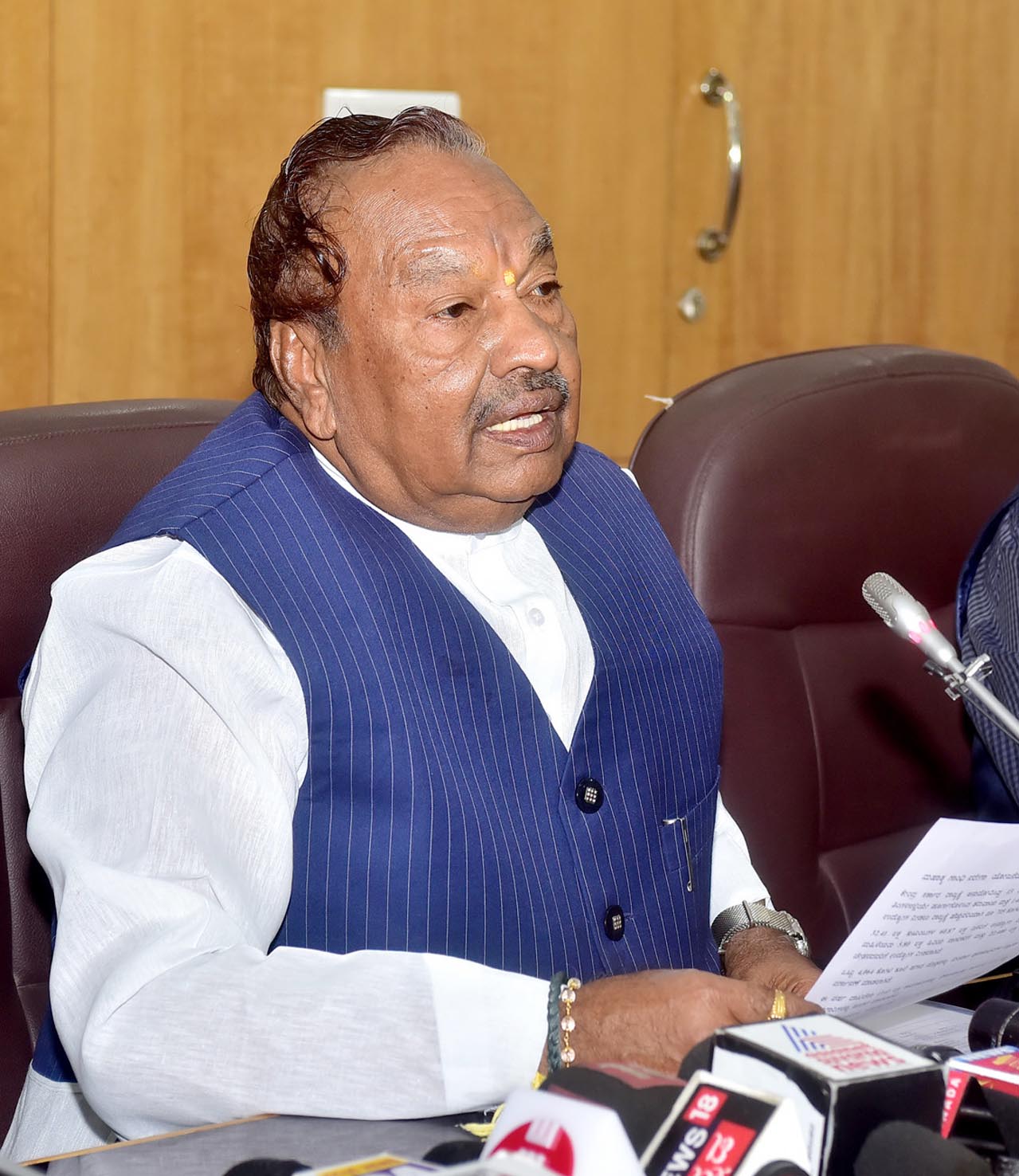 45ಲಕ್ಷ ಮನೆಗಳಿಗೆ ಜಲ ಜೀವನ್ ಮಿಷನ್ ಅಡಿಯಲ್ಲಿ ನಲ್ಲಿ ನೀರಿನ ಸಂಪರ್ಕ: ಸಚಿವ ಕೆ.ಎಸ್.ಈಶ್ವರಪ್ಪ