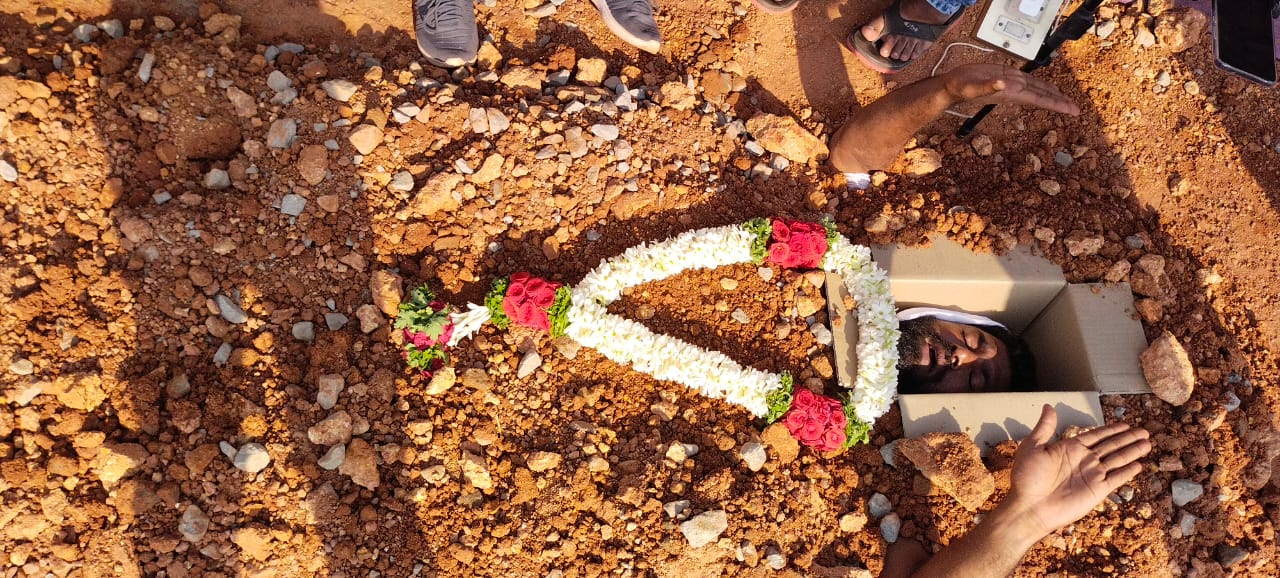 ಆರನೇ ದಿನಕ್ಕೆ ಕಾಲಿರಿಸಿದ ಅಕ್ರಮ ಟೋಲ್ ಗೇಟ್ ವಿರುದ್ಧದ ಧರಣಿ