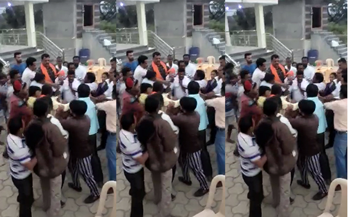 ರಸ್ತೆ ಕಾಮಗಾರಿ ಪೂರ್ಣಗೊಂಡಿಲ್ಲ ಎಂದು ದೂರಿದ್ದಕ್ಕೆ ಗ್ರಾಮಸ್ಥರ ಮೇಲೆ ಸಿ.ಟಿ.ರವಿ ಬೆಂಬಲಿಗರಿಂದ ಹಲ್ಲೆ; ಆರೋಪ