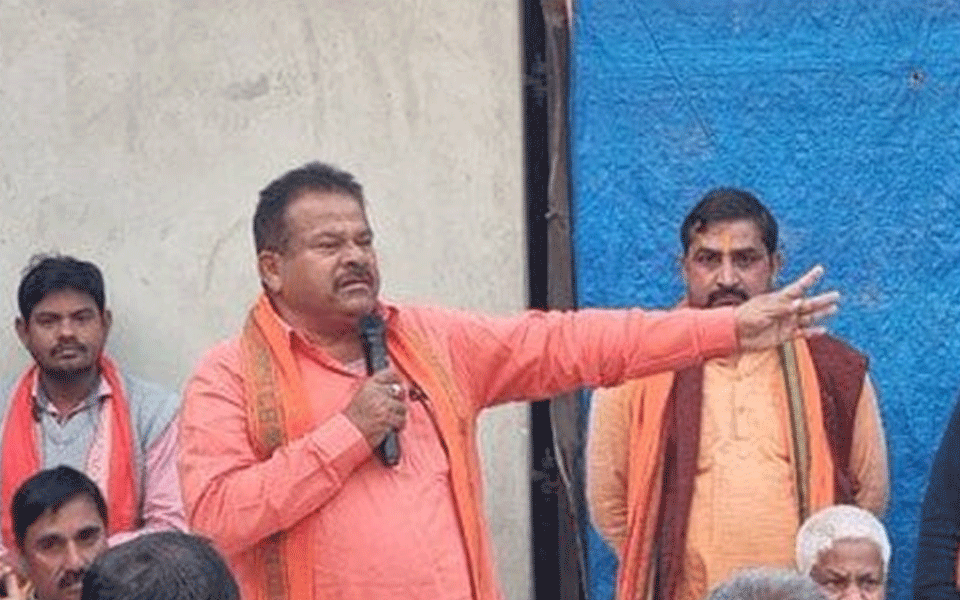 ನನಗೆ ಮತಹಾಕದ ಹಿಂದೂಗಳ ಮೈಯಲ್ಲಿ ಮುಸ್ಲಿಂ ರಕ್ತ ಹರಿಯುತ್ತಿದೆ ಎಂದರ್ಥ: ಮತ್ತೆ ದ್ವೇಷಭಾಷಣ ಮಾಡಿದ ಬಿಜೆಪಿ ಶಾಸಕ