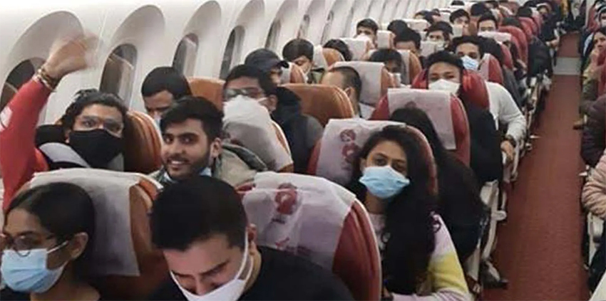 ಉಕ್ರೇನ್‌ನಿಂದ ಮನೆ ತಲುಪಿದ ದಾವಣಗೆರೆಯ ಇಬ್ಬರು ವಿದ್ಯಾರ್ಥಿಗಳು