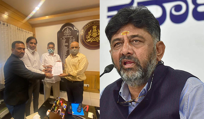 ಸಾಮಾಜಿಕ ಜಾಲತಾಣದಲ್ಲಿ  ಸುಳ್ಳು ಸುದ್ದಿ ಪೋಸ್ಟ್ ಮಾಡಿದ ಆರೋಪ: ಡಿ.ಕೆ.ಶಿವಕುಮಾರ್ ವಿರುದ್ಧ ಬಿಜೆಪಿ ದೂರು