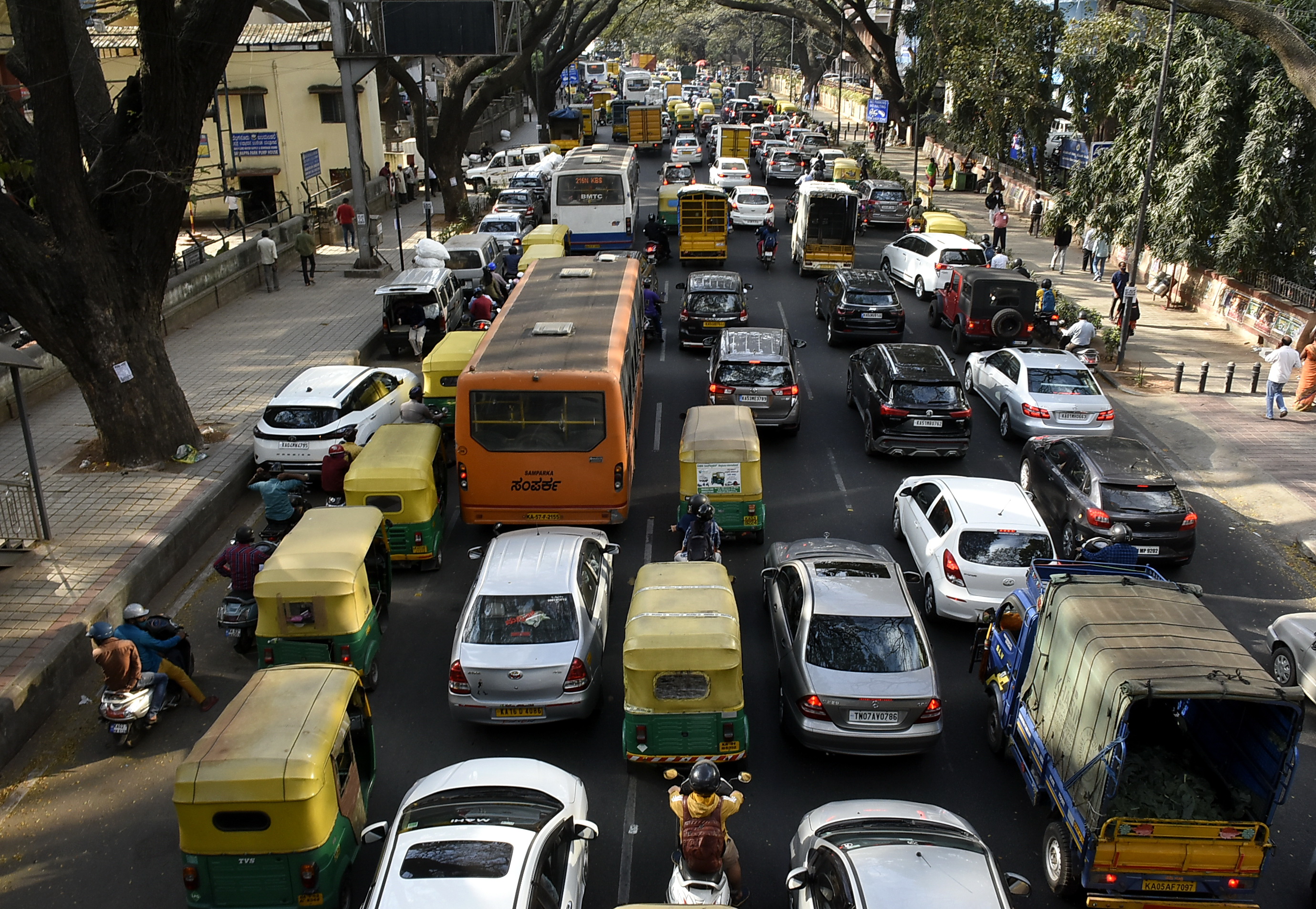 ಬೆಂಗಳೂರು ಸಂಚಾರ ದಟ್ಟಣೆ ಶೇ.32ರಷ್ಟು ಇಳಿಮುಖ: ವರದಿ ಬಿಡುಗಡೆ