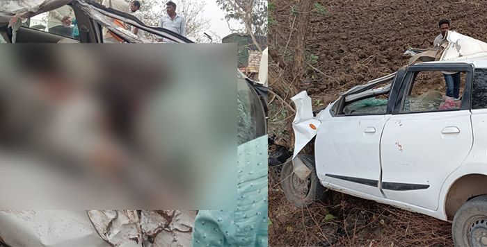 ಕಲಬುರಗಿ: ಮರಕ್ಕೆ ಕಾರು ಢಿಕ್ಕಿ; ಐವರು ಮೃತ್ಯು