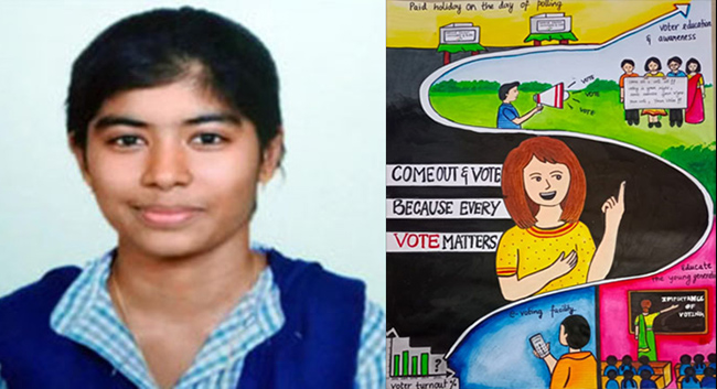 ರಾಜ್ಯಮಟ್ಟದ ಪದವಿ ವಿಭಾಗದ ಭಿತ್ತಿಚಿತ್ರ ಸ್ಪರ್ಧೆ; ಪಿಪಿಸಿಯ ದಿವ್ಯಾ ಶೆಟ್ಟಿ ಪ್ರಥಮ