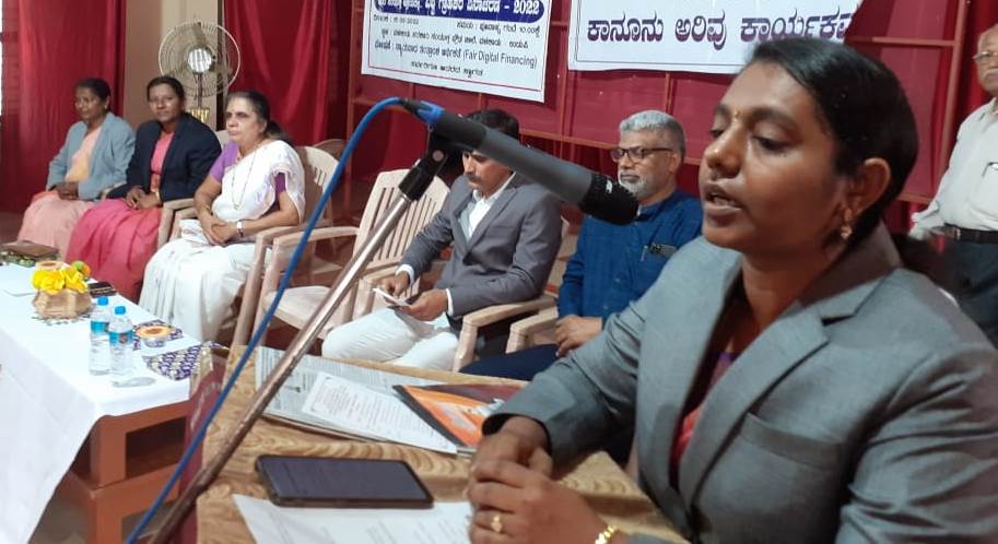 ಬಳಕೆದಾರರಿಗೆ ಹಕ್ಕಿನ ಅರಿವಾದರೆ ಜಾಗೃತಿ ಸಾಧ್ಯ: ನ್ಯಾ.ಶರ್ಮಿಳಾ ಎಸ್