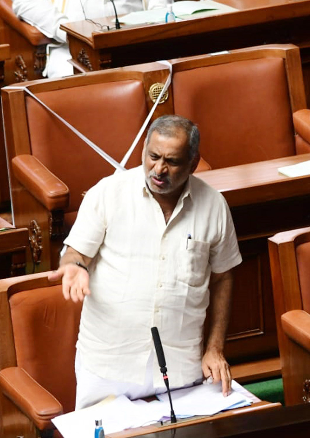 ಗಣಿ ಭಾದಿತ ಪ್ರದೇಶಗಳ ಅಭಿವೃದ್ಧಿ ವಿಚಾರ: ಸುಪ್ರೀಂ ಕೋರ್ಟ್ ಆದೇಶ ನಿರೀಕ್ಷಿಸಲಾಗುತ್ತಿದೆ; ಸಚಿವ ಮಾಧುಸ್ವಾಮಿ