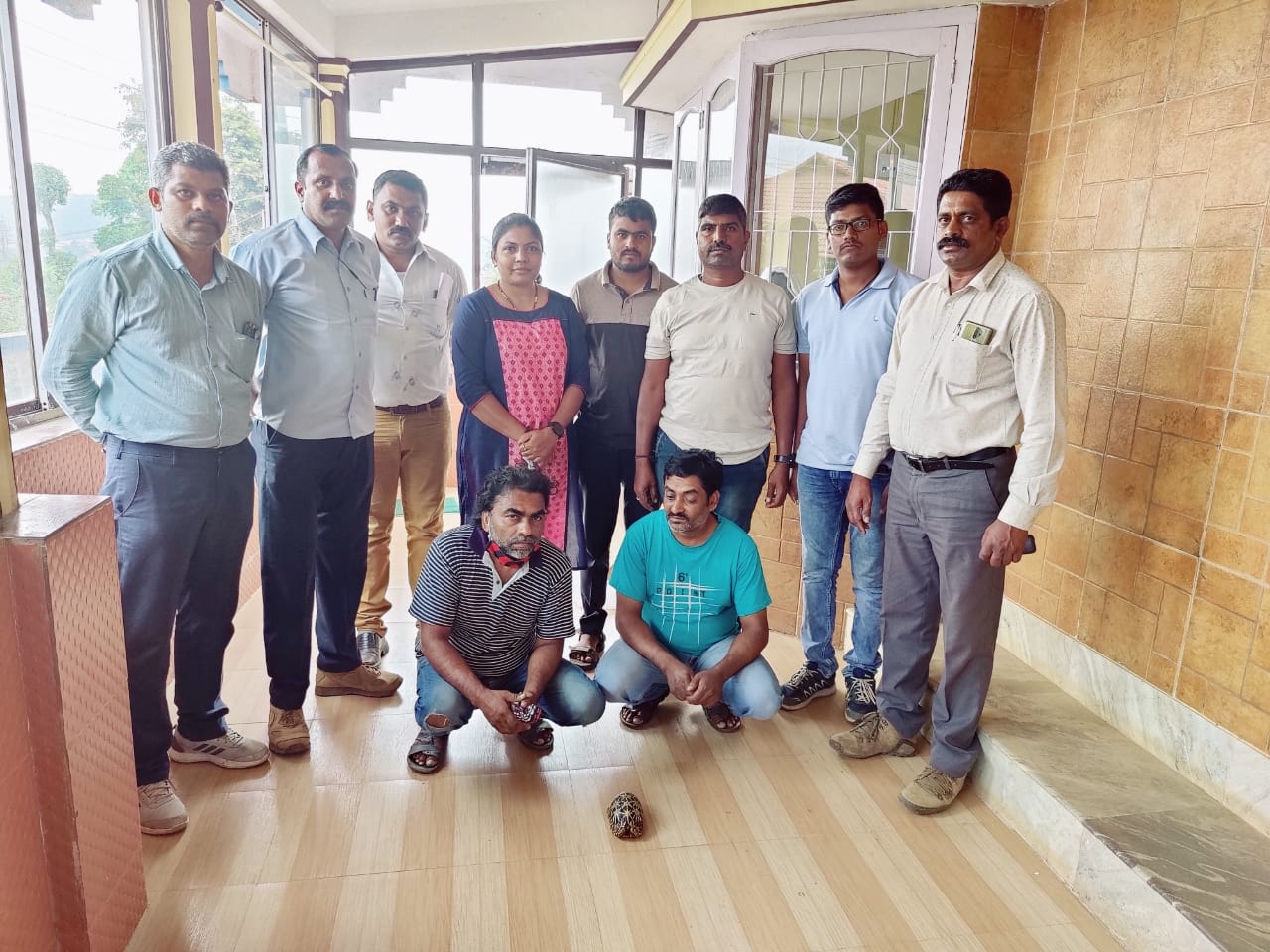 ಮಡಿಕೇರಿ: ನಕ್ಷತ್ರ ಆಮೆ ಮಾರಾಟಕ್ಕೆ ಯತ್ನ; ಇಬ್ಬರು ಆರೋಪಿಗಳ ಬಂಧನ