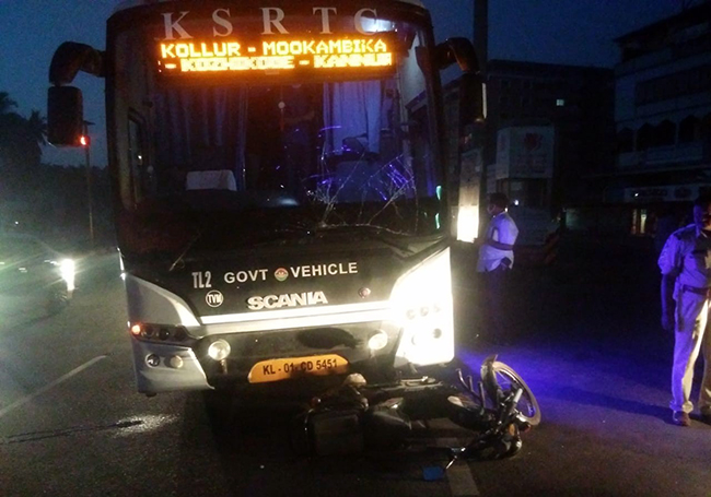 ರಸ್ತೆ ಅಪಘಾತ; ಮಲ್ಪೆ ಕರಾವಳಿ ಕಾವಲು ಪಡೆ ಠಾಣೆಯ ಎಎಸ್ಐ ಗಣೇಶ್ ಪೈ, ಪುತ್ರಿ ಸ್ಥಳದಲ್ಲೇ ಮೃತ್ಯು