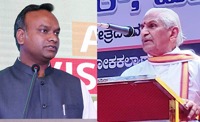 ಸರ್ಕಾರಕ್ಕೆ ನೈತಿಕತೆ ಇದ್ದರೆ ಈ ದೇಶದ್ರೋಹಿಯನ್ನು ಜೈಲಿಗಟ್ಟಬೇಕು: ಪ್ರಭಾಕರ್ ಭಟ್ ವಿರುದ್ಧ ಪ್ರಿಯಾಂಕ್ ಖರ್ಗೆ ಆಕ್ರೋಶ