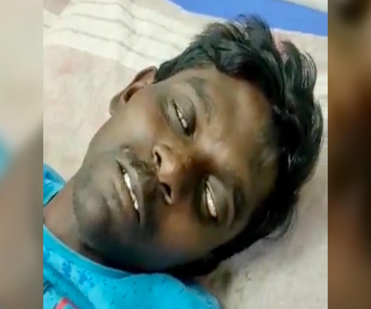 ಶಾಲೆಯ ಬಳಿ ಮದ್ಯ ಮಾರಾಟ ಬಗ್ಗೆ ದೂರು ನೀಡಿದ್ದಕ್ಕೆ ಅಂಧ ಯುವಕನಿಗೆ ಥಳಿಸಿದ ಪೊಲೀಸರು: ಆರೋಪ