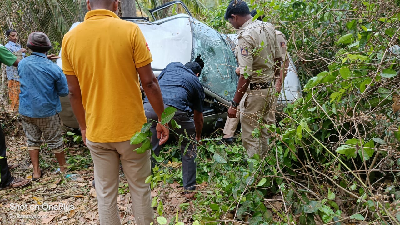 ಸಾಗರ: ಮರಕ್ಕೆ ಕಾರು ಢಿಕ್ಕಿ; ಓರ್ವ ಮೃತ್ಯು