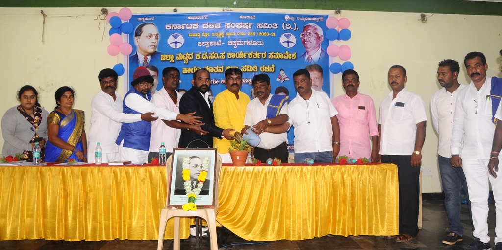 ಶೋಷಿತರ ನೆಮ್ಮದಿ ಬದುಕಿಗೆ ಕಾರಣವಾಗಿರುವವರು ಡಾ.ಅಂಬೇಡ್ಕರ್: ದಸಂಸ ರಾಜ್ಯ ಸಂಚಾಲಕ ಪಾಂಡುರಂಗಸ್ವಾಮಿ