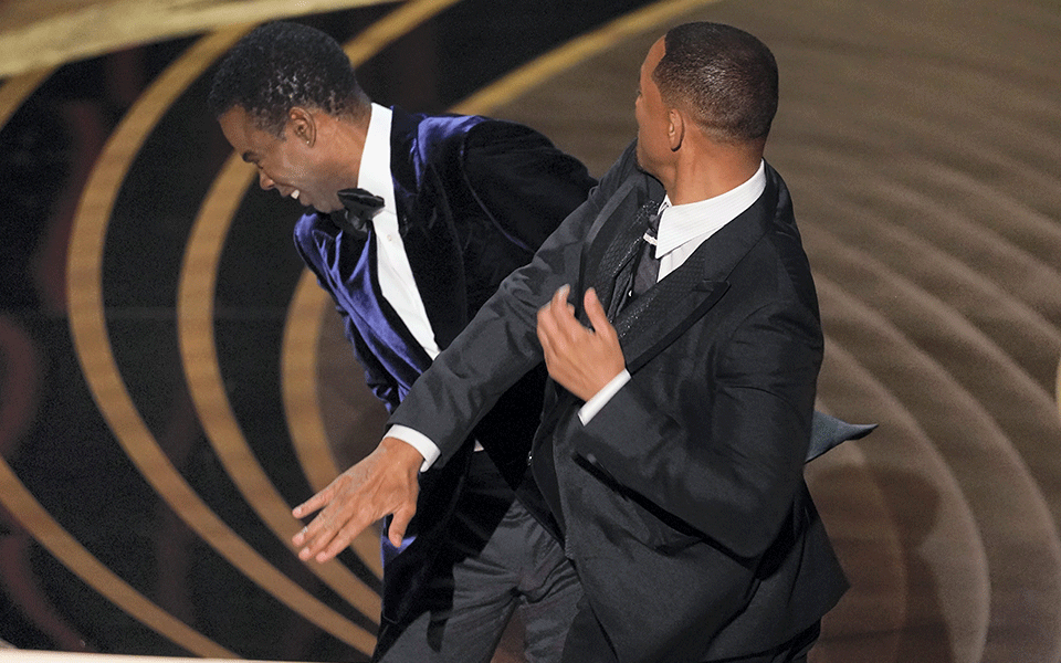 ಆಸ್ಕರ್ಸ್ ಪ್ರಶಸ್ತಿ ಪ್ರದಾನ ಸಮಾರಂಭದಲ್ಲಿ ಕ್ರಿಸ್ ರಾಕ್‍ಗೆ ಕಪಾಳಮೋಕ್ಷಗೈದ ವಿಲ್ ಸ್ಮಿತ್‍ರಿಂದ ಕ್ಷಮೆಯಾಚನೆ