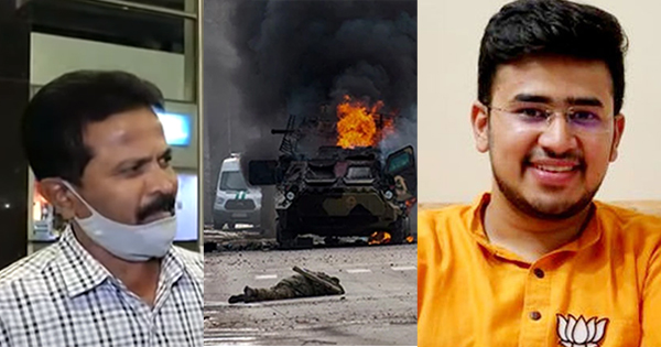 ಸಂಸದ ತೇಜಸ್ವಿ ಸೂರ್ಯ ಫೋನ್ ರಿಸೀವ್ ಮಾಡಿಲ್ಲ: ಉಕ್ರೇನ್ ನಲ್ಲಿ ಸಿಲುಕಿದ್ದ ವಿದ್ಯಾರ್ಥಿಯ ಪೋಷಕರ ಆರೋಪ ಸಂಸದ ತೇಜಸ್ವಿ ಸೂರ್ಯ ಫೋನ್ ರಿಸೀವ್ ಮಾಡಿಲ್ಲ: ಉಕ್ರೇನ್ ನಲ್ಲಿ ಸಿಲುಕಿದ್ದ ವಿದ್ಯಾರ್ಥಿಯ ಪೋಷಕರ ಆರೋಪ