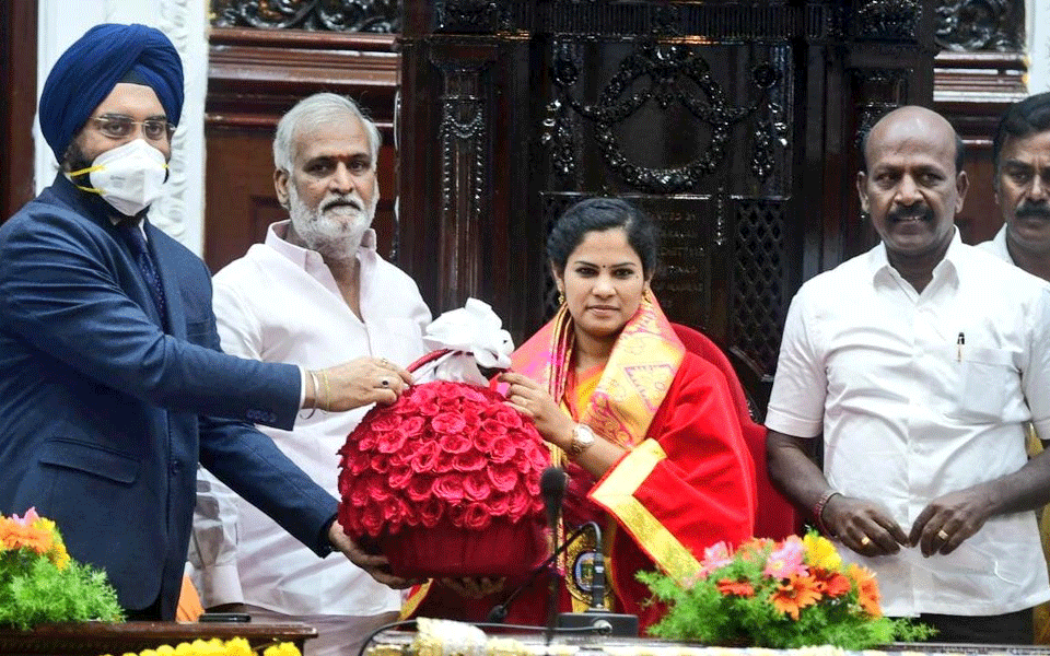 ಚೆನ್ನೈನ ಪ್ರಥಮ ದಲಿತ ಮೇಯರ್ ಆಗಿ ಪ್ರಿಯಾ ರಾಜನ್ ಅಧಿಕಾರ ಸ್ವೀಕಾರ