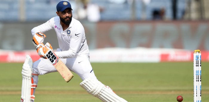 ಮೊದಲ ಟೆಸ್ಟ್: ರವೀಂದ್ರ ಜಡೇಜ ಶತಕ, ಬೃಹತ್ ಮೊತ್ತದತ್ತ ಭಾರತ